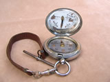 WW1 British Army Officers pocket compass dated 1916